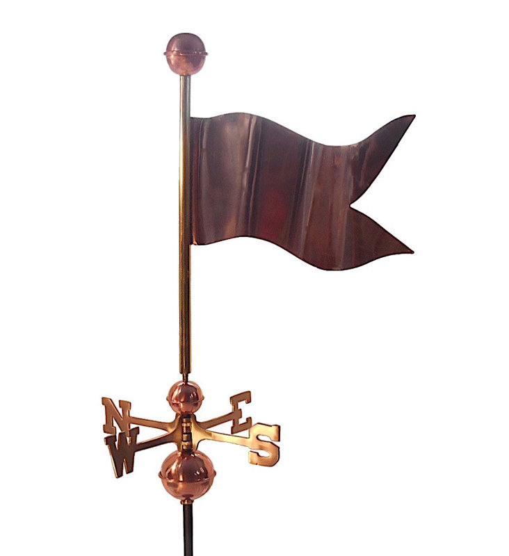 Breakwater Bay Kew Gardens H Aluminum Patriotic Weathervane Wayfair